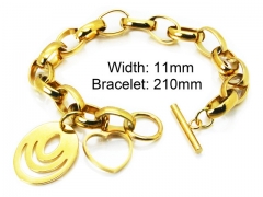 HY Stainless Steel 316L Bracelets (Lady Popular)-HY65B0705HHQ (No in stock)