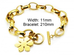 HY Stainless Steel 316L Bracelets (Lady Popular)-HY65B0703PZ (No in stock)