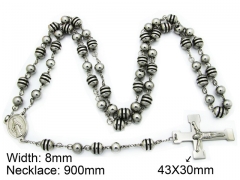 HY Wholesale Stainless Steel 316L Necklaces (Religion Style)-HY55N0083H80