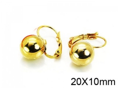 HY Stainless Steel 316L Ball Earrings-HY58E0760II