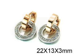 HY Stainless Steel 316L Drops Earrings-HY05E1687HOQ