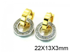 HY Stainless Steel 316L Drops Earrings-HY05E1686HNE