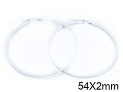 HY Stainless Steel 316L Snap Post Hoop Earrings-HY08E0060JQ