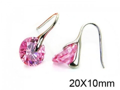 HY Stainless Steel 316L Drops Earrings-HY30E1476HIV