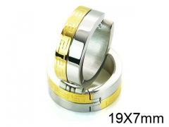 HY Stainless Steel 316L Huggie Hoop Earrings-HY05E1708HJZ