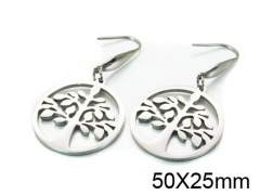 HY Stainless Steel 316L Drops Earrings-HY91E0518OEE