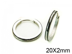 HY Stainless Steel 316L Huggie Hoop Earrings-HY05E1797HHX