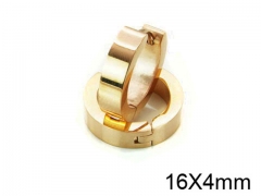 HY Stainless Steel 316L Huggie Hoop Earrings-HY05E1748OL