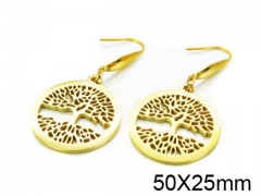 HY Stainless Steel 316L Drops Earrings-HY91E0513HEE