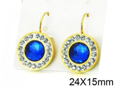 HY Stainless Steel 316L Drops Earrings-HY67E0148MF