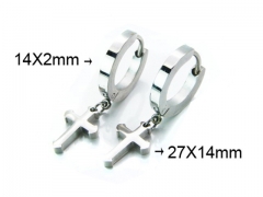 HY Stainless Steel 316L Drops Earrings-HY05E1379OL