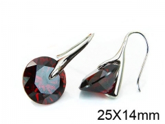 HY Stainless Steel 316L Drops Earrings-HY30E1458HKU