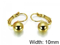 HY Stainless Steel 316L Ball Earrings-HY67E0116KC