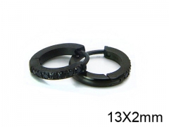 HY Stainless Steel 316L Huggie Hoop Earrings-HY05E1527HKD