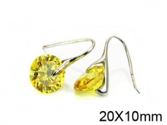 HY Stainless Steel 316L Drops Earrings-HY30E1475HIX