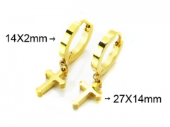 HY Stainless Steel 316L Drops Earrings-HY05E1381HAA