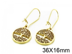 HY Stainless Steel 316L Drops Earrings-HY91E0536NR