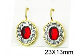 HY Stainless Steel 316L Drops Earrings-HY67E0140MZ