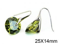 HY Stainless Steel 316L Drops Earrings-HY30E1461HKX