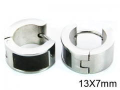 HY Stainless Steel 316L Huggie Hoop Earrings-HY05E1314HHZ