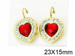 HY Stainless Steel 316L Drops Earrings-HY67E0143ME