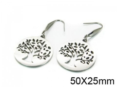 HY Stainless Steel 316L Drops Earrings-HY91E0514OT