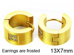 HY Stainless Steel 316L Huggie Hoop Earrings-HY05E1309PL