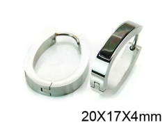 HY Stainless Steel 316L Huggie Hoop Earrings-HY05E1692HJF