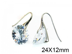 HY Stainless Steel 316L Drops Earrings-HY30E1464HKE