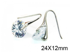 HY Stainless Steel 316L Drops Earrings-HY30E1470HIA