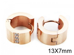 HY Stainless Steel 316L Huggie Hoop Earrings-HY05E1318HZZ