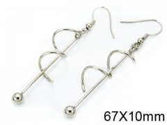 HY Stainless Steel 316L Drops Earrings-HY70E0390KL