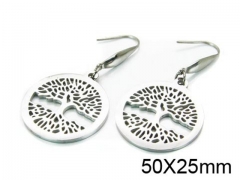 HY Stainless Steel 316L Drops Earrings-HY91E0512OD