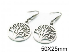 HY Stainless Steel 316L Drops Earrings-HY91E0516OS