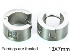 HY Stainless Steel 316L Huggie Hoop Earrings-HY05E1308OL