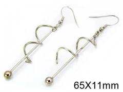 HY Stainless Steel 316L Drops Earrings-HY70E0447KL