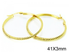 HY Stainless Steel 316L Snap Post Hoop Earrings-HY58E1212ILD