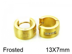 HY Stainless Steel 316L Huggie Hoop Earrings-HY05E1789HXX