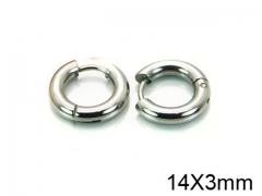 HY Wholesale Stainless Steel 316L Continuous Earrings-HY05E1601NW