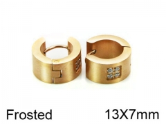 HY Stainless Steel 316L Huggie Hoop Earrings-HY05E1791HZL