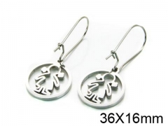 HY Stainless Steel 316L Drops Earrings-HY91E0533MR