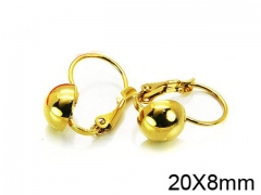 HY Stainless Steel 316L Ball Earrings-HY58E0756II