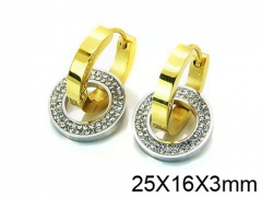 HY Stainless Steel 316L Drops Earrings-HY05E1682HPX