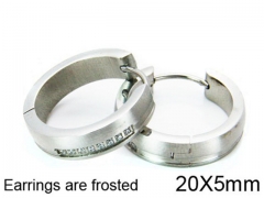 HY Stainless Steel 316L Huggie Hoop Earrings-HY05E1332HMZ