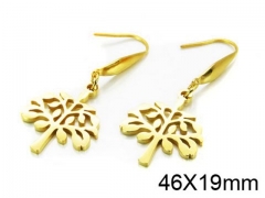 HY Stainless Steel 316L Drops Earrings-HY91E0520HXX