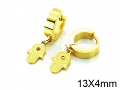 HY Stainless Steel 316L Drops Earrings-HY05E1676HDD