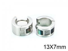 HY Stainless Steel 316L Huggie Hoop Earrings-HY05E1772HJC