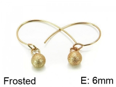 HY Stainless Steel 316L Ball Earrings-HY70E0589JS