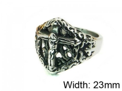 HY Stainless Steel 316L Men Casting Rings-HY22R0690HIR