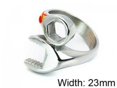 HY Stainless Steel 316L Men Casting Rings-HY22R0044HIA